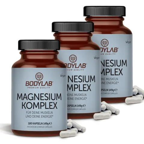 Magnesium Komplex (180 Kapseln) – 834415 – Bild 3