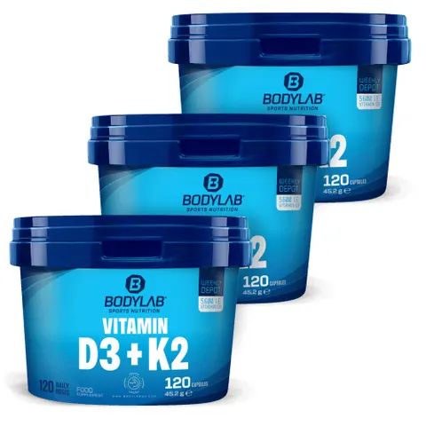 Vitamin D3 + K2 (120 Kapseln) – Bild 3