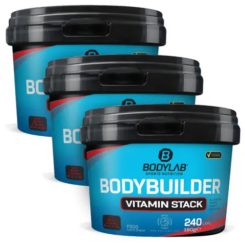 Bodybuilder Vitamin Stack (240 Kapseln) – Bild 3