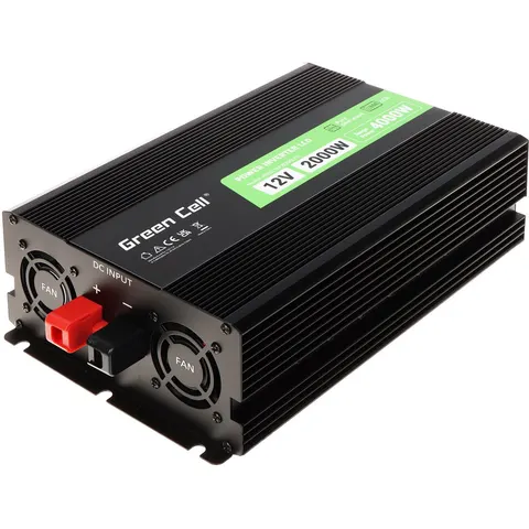 Green Cell - Inverter Module - 230V AC - 2000W Continu - LCD Display – afbeelding 2