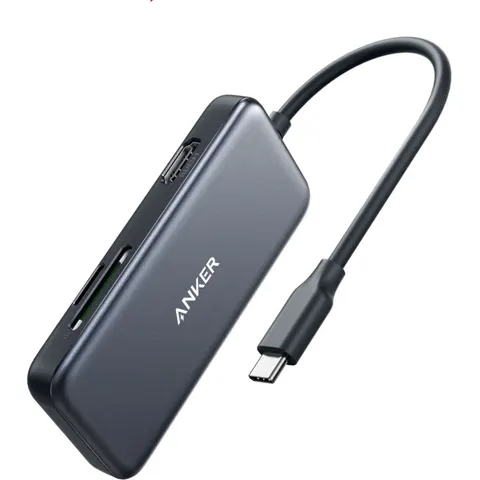 Premium 5-in-1 USB-C Hub 2A1H2M – afbeelding 2