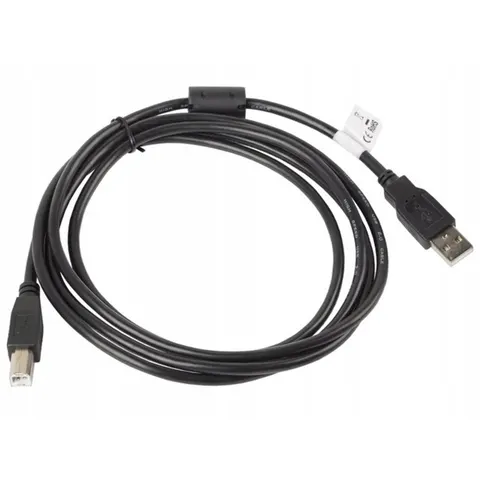Lanberg Usb-Kabel Am Bm Voor Laptop Computer Printer 1M Ferriet – afbeelding 2