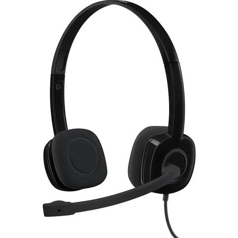 Casque Micro Logitech H151 Stereo (Noir) #2POURCENT – image 2