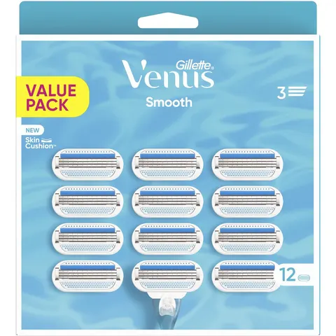 Gillette Venus Scheermesjes Smooth - 12 Navulmesjes – 580026 – afbeelding 2