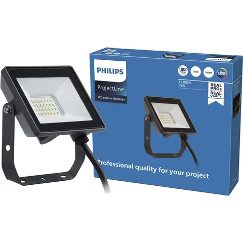 Philips ProjectLine schijnwerper - 20 W - Warmwit licht – afbeelding 2