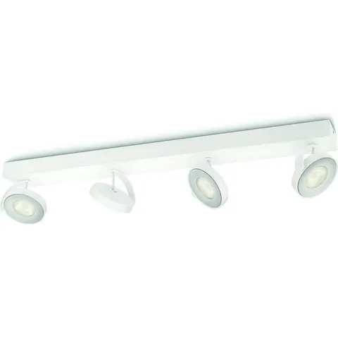 Philips Clockwork opbouwspot - 4-lichts - wit - WarmGlow – afbeelding 2