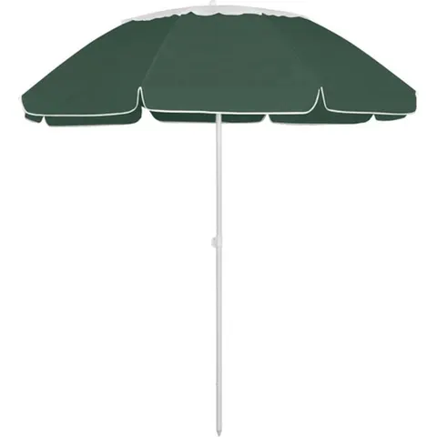 vidaXL Parasol de plage vert 300 cm – 149720 – image 2