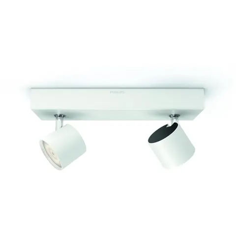 Philips Star opbouwspot - 2-lichts - wit – 154632 – afbeelding 2