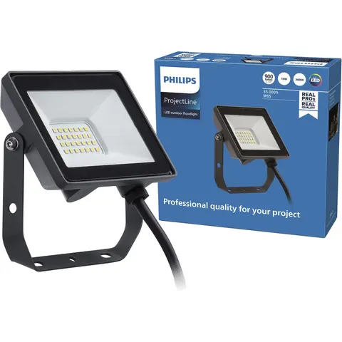 Philips ProjectLine schijnwerper - 10 W - Warmwit licht – afbeelding 2