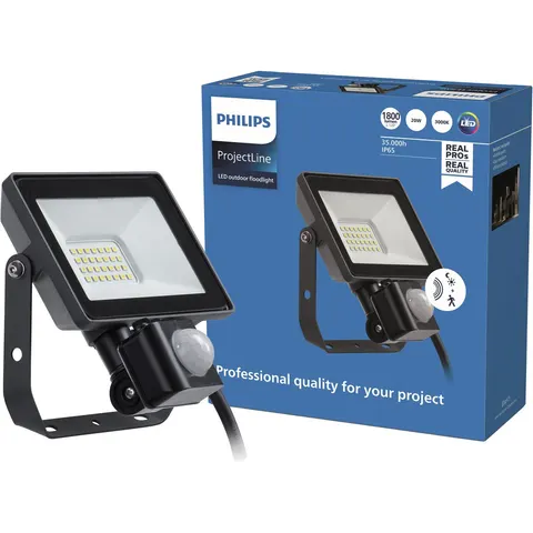 Philips ProjectLine schijnwerper - 20 W - Warmwit licht - Sensor – afbeelding 2