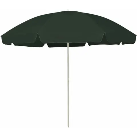 vidaXL Parasol de plage vert 300 cm – 149645 – image 2
