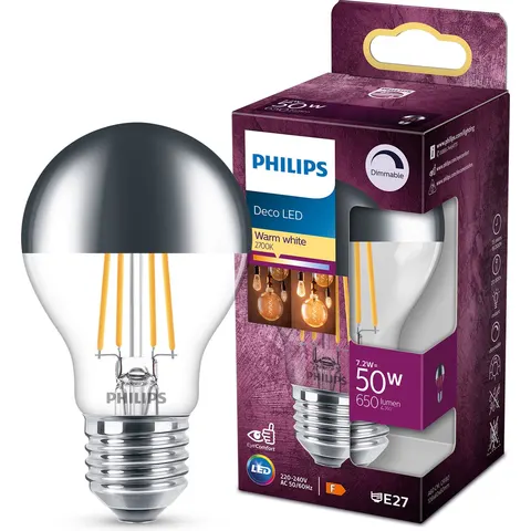 Philips LED Lamp Modern - 48 W - E27 - Dimbaar warmwit licht – afbeelding 2