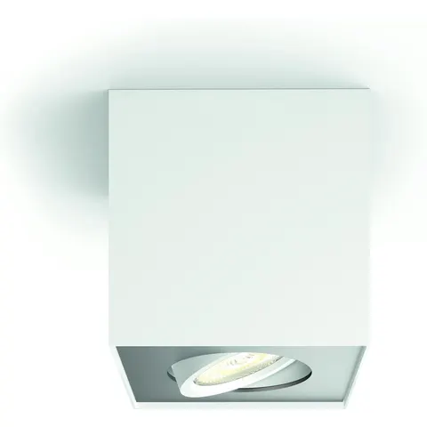 Philips Box opbouwspot - 1-lichts - wit – afbeelding 2