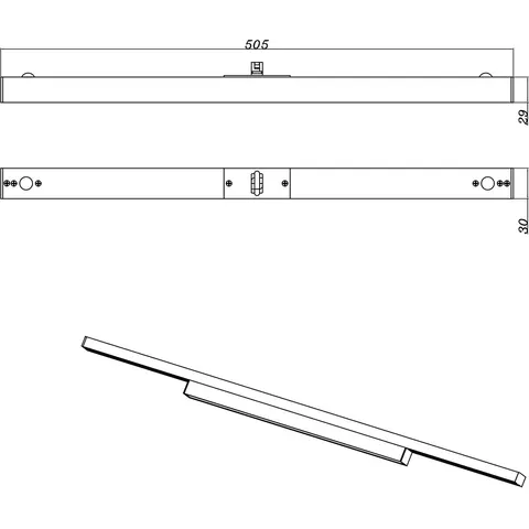 Klemlamp Trio Leuchten DUOline - Wit – afbeelding 2