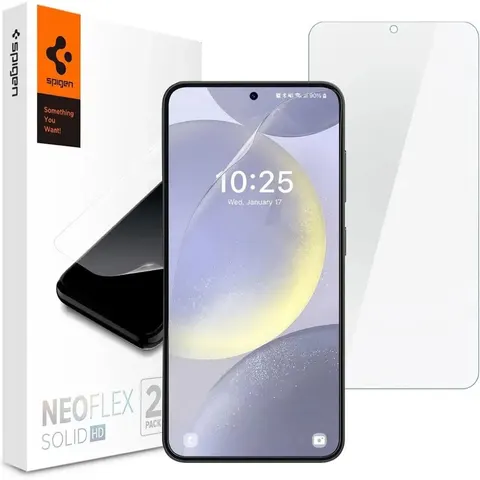 Spigen Neo Flex Solid Samsung Galaxy S24 Screen Protector (2-Pack) – afbeelding 2