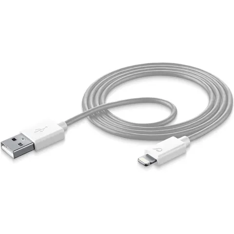 Cellularline USBDATAMFISMARTW Lightning-kabel 1 m Wit – afbeelding 2