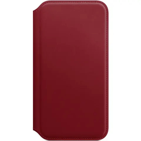 Apple - Leren Folio Hoesje - iPhone X - Rood – afbeelding 2