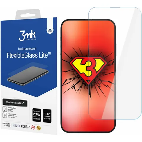 Apple iPhone 14 Plus/14 Pro Max - 3mk FlexibleGlass Lite – afbeelding 2