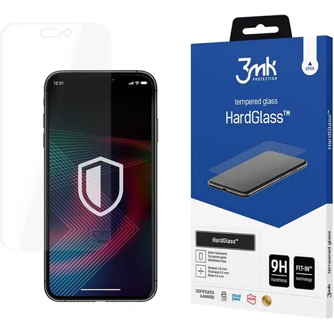 Apple iPhone 14 Pro - 3mk HardGlass – afbeelding 2
