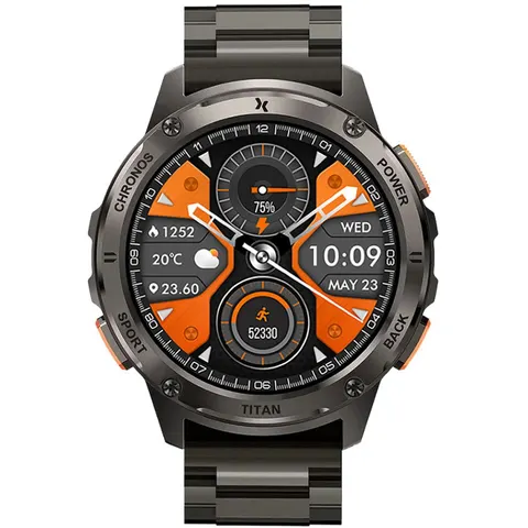 Maxcom FW110 Titan Chronos smartwatch – militair getest – zwart – afbeelding 2