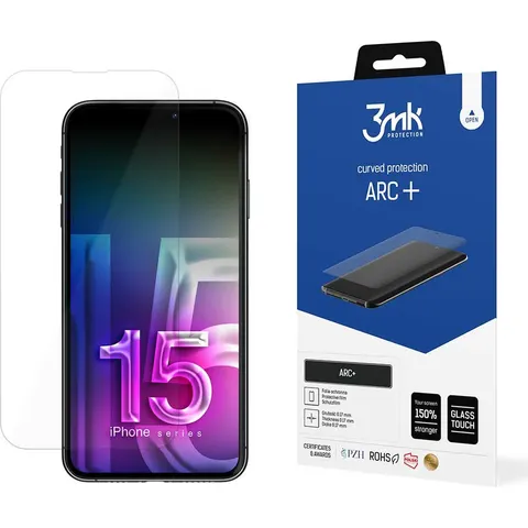 Apple iPhone 15 Plus - 3mk ARC+ – afbeelding 2