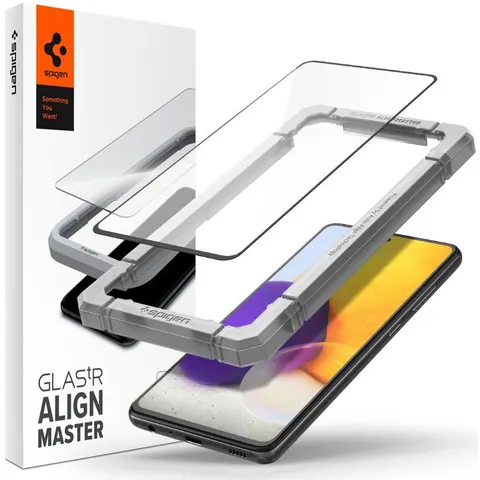 Spigen AlignMaster Samsung Galaxy A52 / A52S Screen Protector Full Cover – afbeelding 2