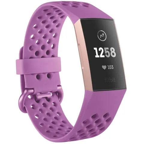 Fitbit Charge 3 bandje - Roze - Large – afbeelding 2