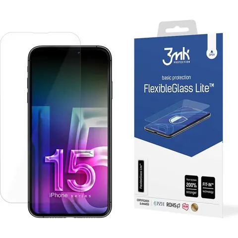 Apple iPhone 15 Pro Max - 3mk FlexibleGlass Lite – afbeelding 2
