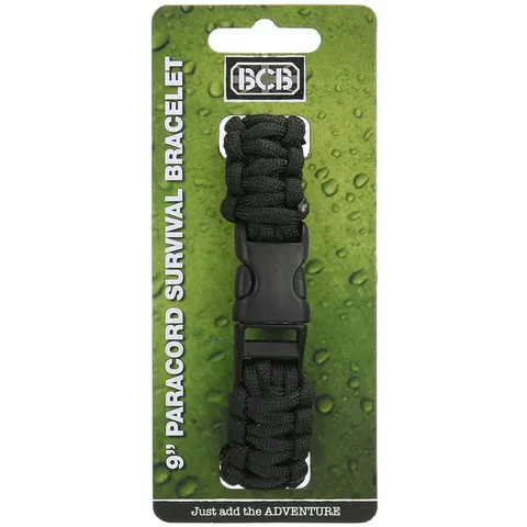 BCB Paracord 9 inch zwart – afbeelding 2