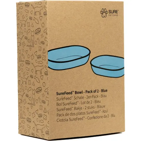 SUREFEED Bol simple - Lot de 2 bleu – image 3