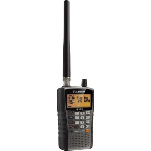 Albrecht AE125H Radioscanner, portofoonmodel – afbeelding 2