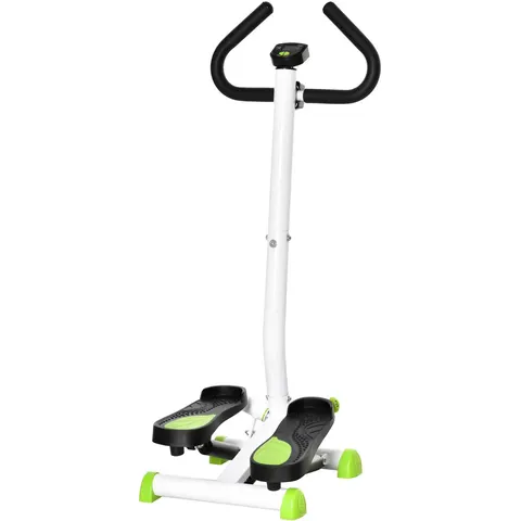 HOMCOM Stepmachine - Staal - 55x44x108cm - Wit – A90263WT – afbeelding 2