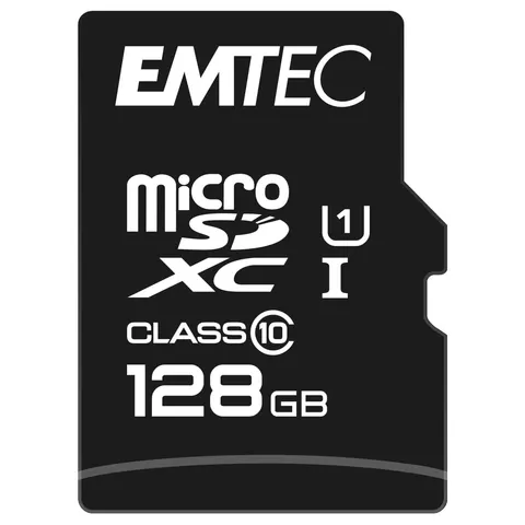 EMTEC 128GB UHS-I U1 EliteGold MicroSD Memory Card – image 2