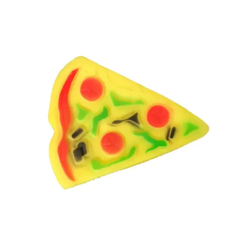 Pet Dog Toy Squeaky Pizza Slice – image 2