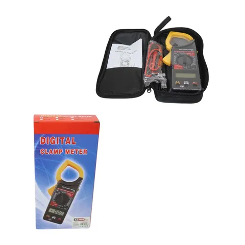 Digital Electric Clamp Meter Multimeter Ac Dc Current Volt Amp Test Tester – image 2