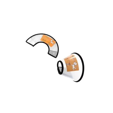 Pet Dog Plastic Adjustable Cone Collar 52 – image 2