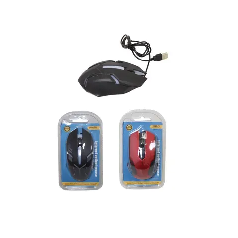 Internet Optical Mouse Computer Wired Mouse Assorted Colours – image 2