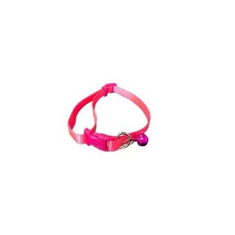 Pet Cat Collar With Bell Assorted Colours – image 2
