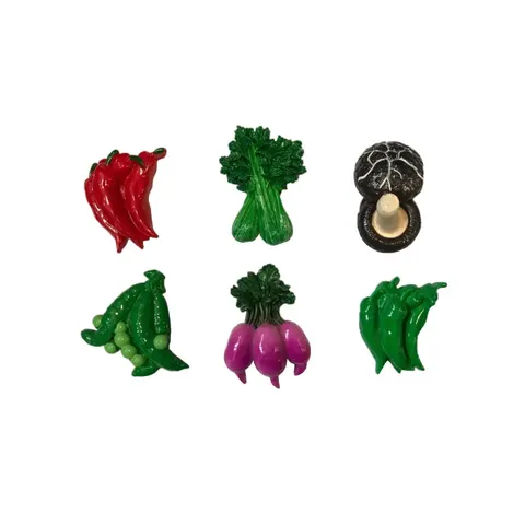 Fridge Magnet Vegetable Design Assorted Designs – image 2