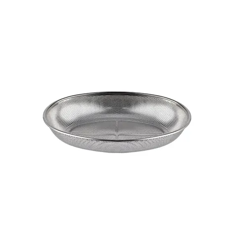 Oval Metal Kitchen Strainer Tray Basket – image 2