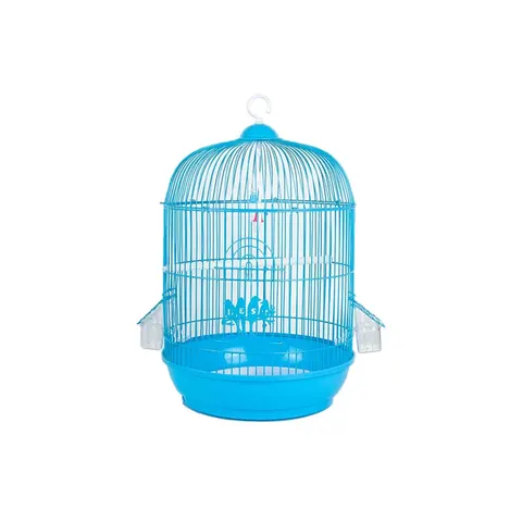 Round Metal Bird Cage Assorted Colours – image 2