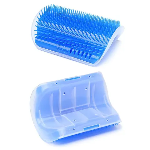 Plastic Pet Cat Corner Self Groomer Brush – image 2