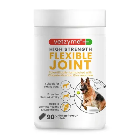 Vetzyme Flex HiStrength Joint Tablets 90 – image 3