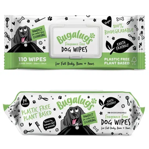 Bugalugs Fragrance Free Pet Wipes – image 3