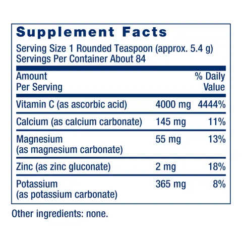 (454g) Buffered Vitamin C Powder - 454g – image 3