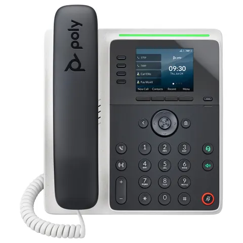 HP Poly Edge E220 and PoE-enabled IP phone – Bild 2