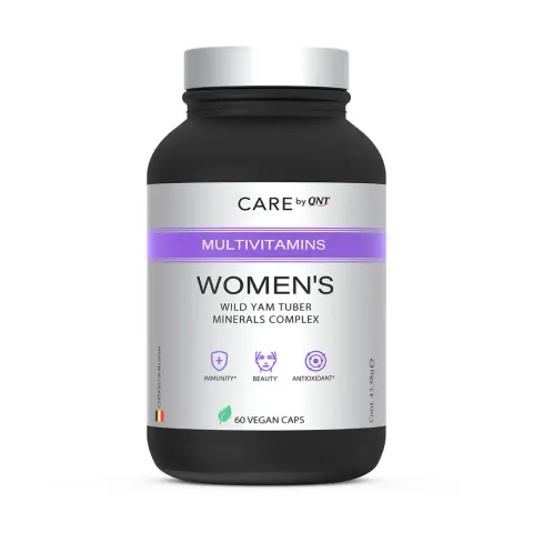 Complément alimentaire multivitamines 60 capsules végétaliennes QNT – Noir – image 2