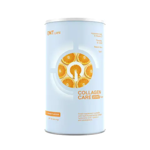 Collagène QNT Care zero sugar Orange – Blanc – image 2