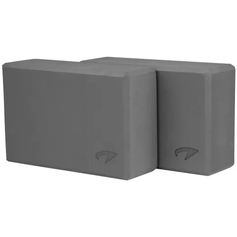 Brique yoga Avento (x2) – Gris – image 2