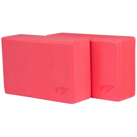 Brique yoga Avento (x2) – Rose – image 2